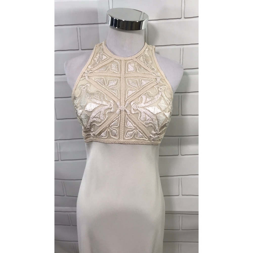 CARMEN MARC VALVO Long Evening Formal Dress Gown